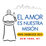 Papal Visit 2015 Logo NY 150 Spanish