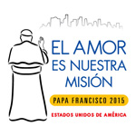 Papal Visit 2015 Logo USA 150 Spanish