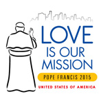 Papal Visit 2015 Logo USA 150