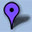 Google Map Marker Icon 32x32 Purple