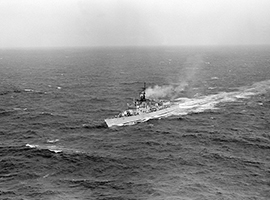The USS O'Callahan.  U.S. Government photo.