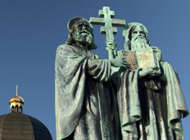 statues-saints-cyril-and-methodius-radhost-czech-republic-iStock-montage