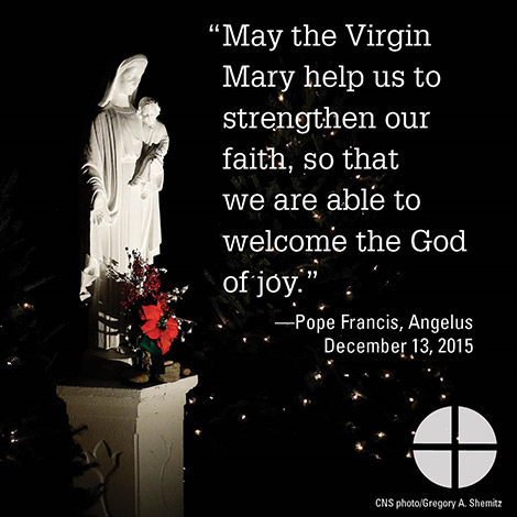 Advent - Virgin Mary FB panel
