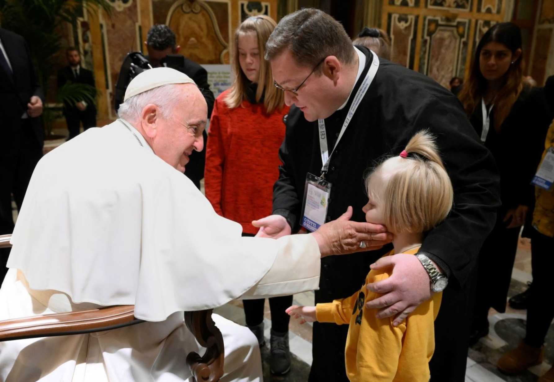 Being 'inclusive' of those with disabilities means valuing them, pope says