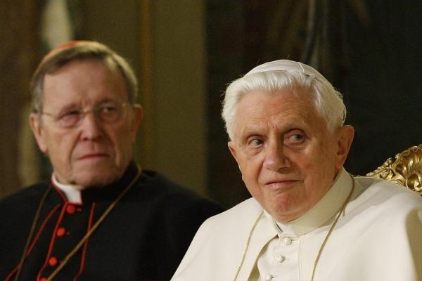 Cardinal Kasper and Pope Benedict XVI