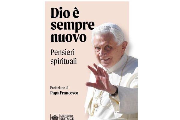 The cover of the Italian edition of "God is Ever New"