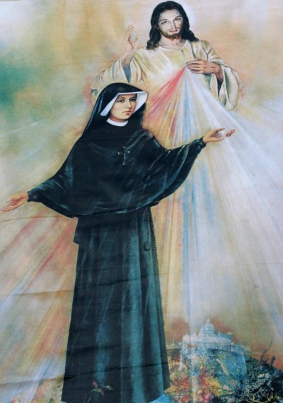 St. Faustina Divine Mercy Jesus