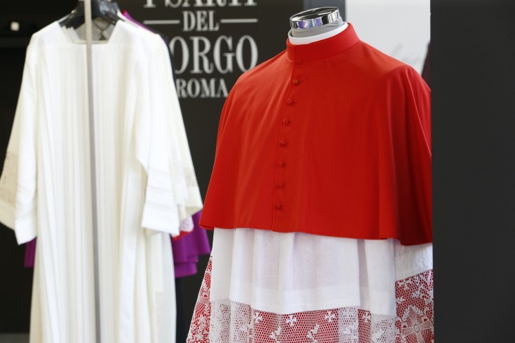 Cardinal's ceremonial dress.