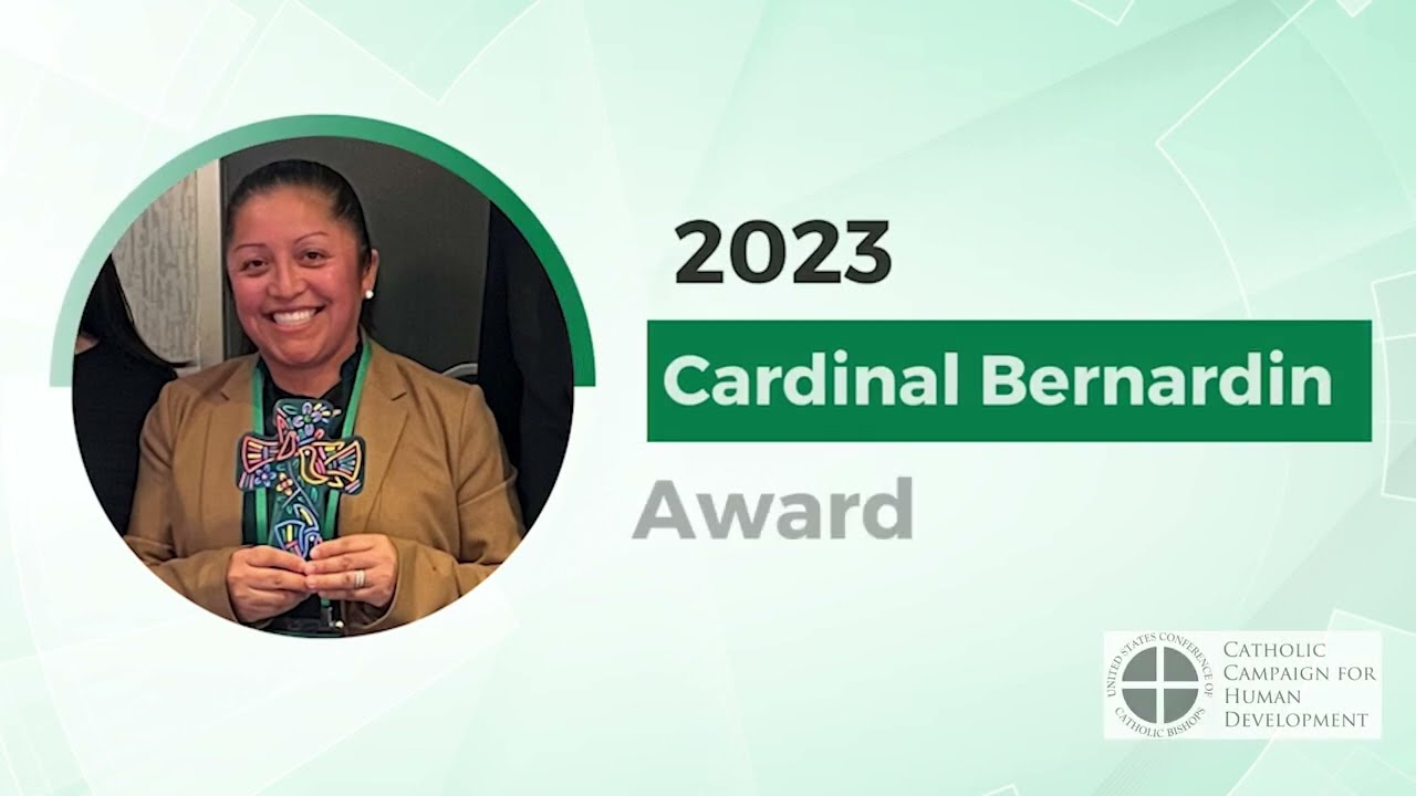2023 Cardinal Bernardin Award Winner, Ivonn Rivera